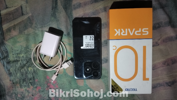 Tecno Spark 10 c 8 gb Ram 128 Rom